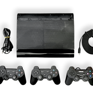 PS3 Super-Slim 500GB Premium Console + 3 Controllers