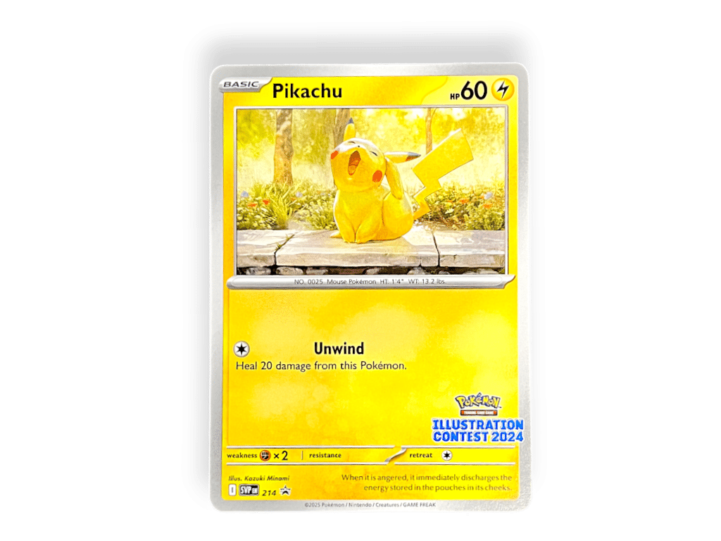 Pikachu – Illustration Contest 2024 Promo Card (SVP 214)