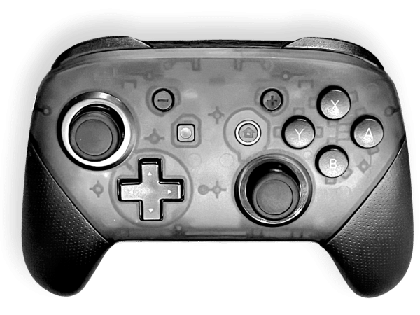 Switch Pro Controller (Translucent Black) - Image 2