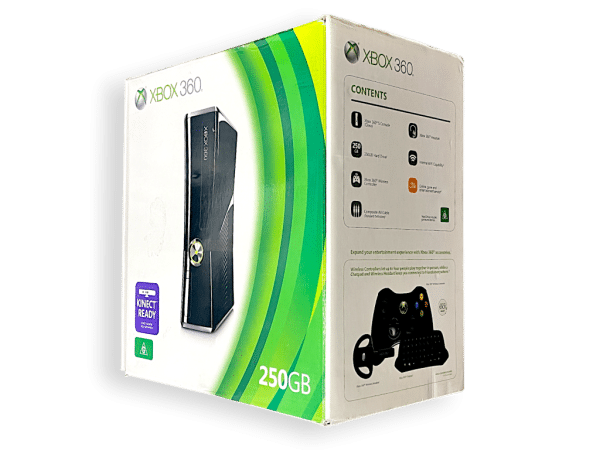 Xbox 360 Console SILVER RIM 250GB + Kinect *BOX SET* - Image 6