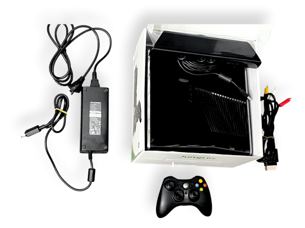 Xbox 360 Console SILVER RIM 250GB + Kinect *BOX SET* - Image 4