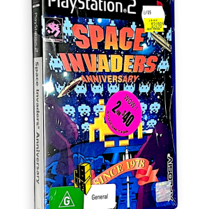 Space Invaders Anniversary (PS2) *NEW PLASTIC SEALED*