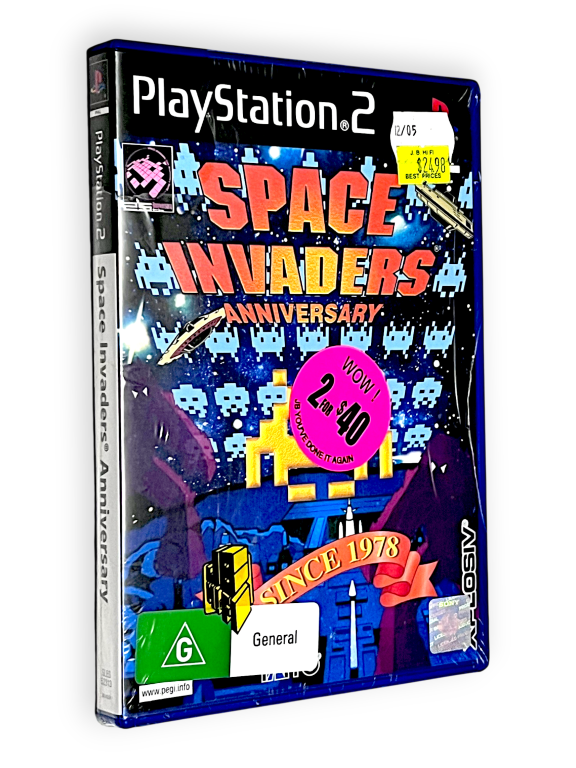 Space Invaders Anniversary (PS2) *NEW PLASTIC SEALED*