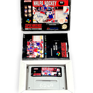NHLPA Hockey ’93 (SNES) PAL *BOXED EXCELLENT & COMPLETE*