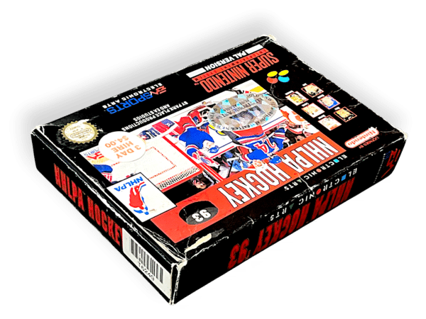 NHLPA Hockey ’93 (SNES) PAL *BOXED EXCELLENT & COMPLETE* - Image 7