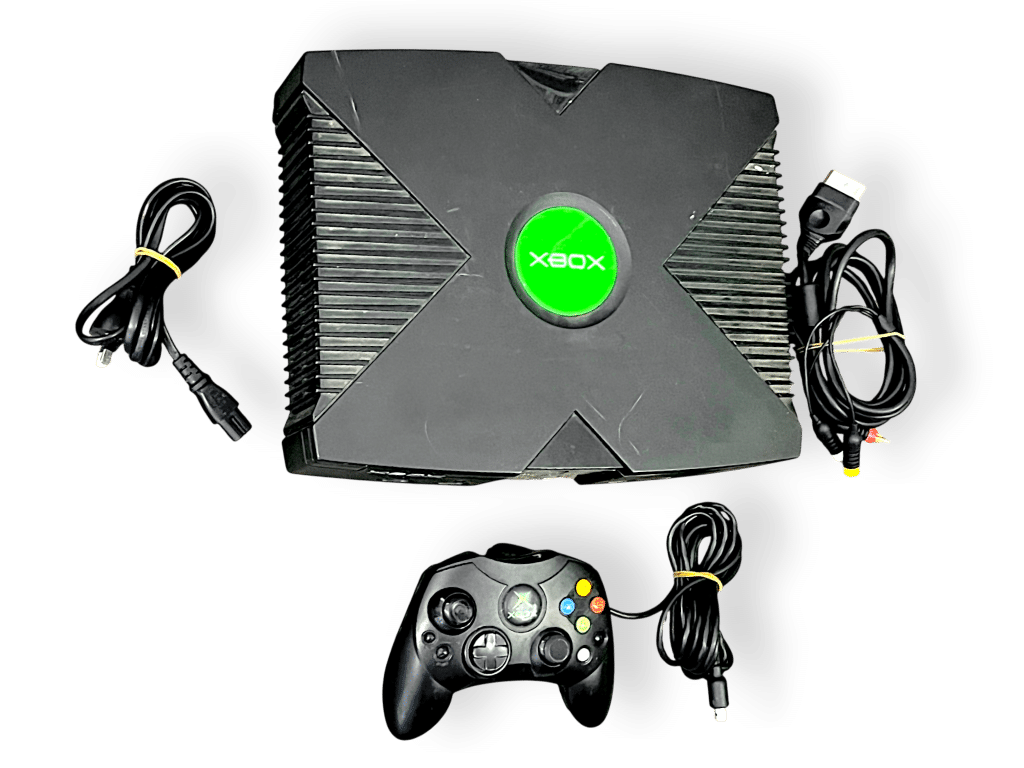 thumbnail image 2 of Refurbished Original Xbox Console Bundle – Halo 1 & 2, Controller, New Laser – NTSC-U/C, 8GB 2 of 4