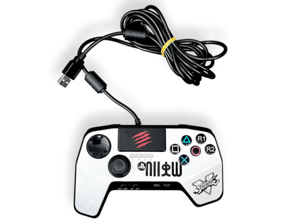 MadCatz Street Fighter V FightPad PRO PS4 Controller WHITE