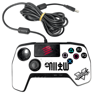 MadCatz Street Fighter V FightPad PRO PS4 Controller WHITE