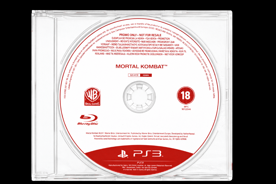 Mortal Kombat (PS3 GENUINE PRE-RELEASE)