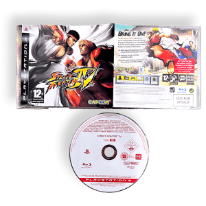 Street Fighter IV (PS3 GENUINE PRE-RELEASE) *MINT COMPLETE*