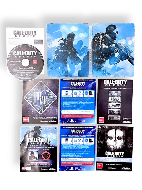 Call of Duty: Ghosts Limited Edition (PS3) STEEL EDITION