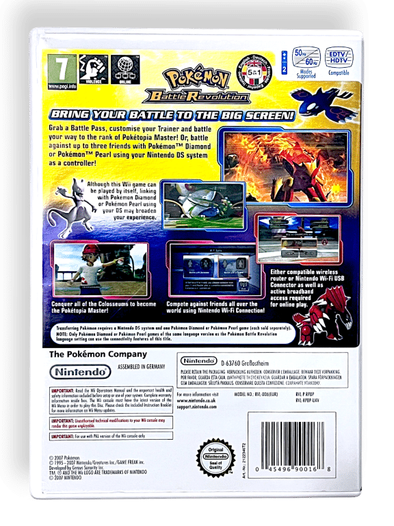 POKEMON BATTLE REVOLUTION (Wii) *EXCELLENT* - Image 2