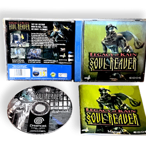 Legacy of Kain: Soul Reaver (Dreamcast PAL) *EXCELLENT & COMPLETE*