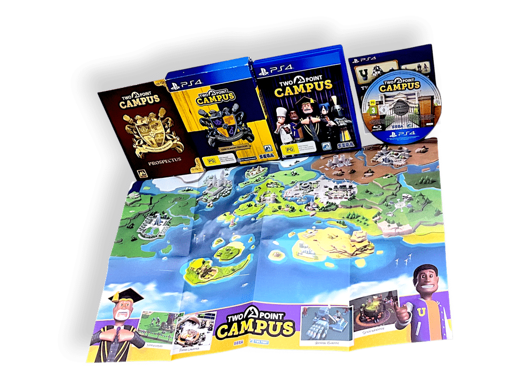 Two Point Campus: Enrolment Edition (PS4) *COMPLETE BOXED COLLECTOR'S BUNDLE* - Image 6