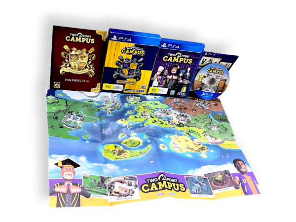 Two Point Campus: Enrolment Edition (PS4) *COMPLETE BOXED COLLECTOR'S BUNDLE* - Image 5