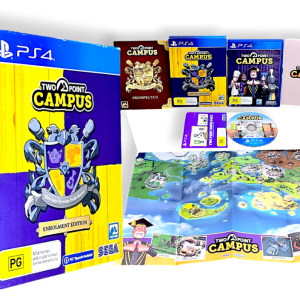 Two Point Campus: Enrolment Edition (PS4) *COMPLETE BOXED COLLECTOR'S BUNDLE*