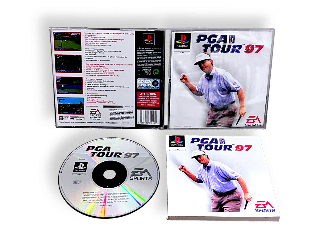 PGA Tour 97 (PS1) *MINT COMPLETE*