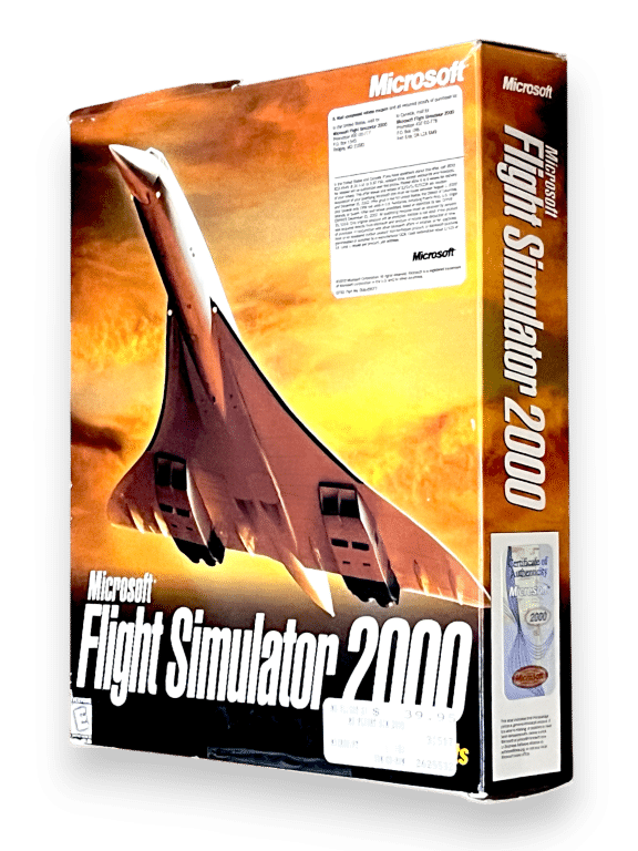 Microsoft Flight Simulator 2000 (PC) BOX BOX + MANUAL (NO DISC) - Image 6