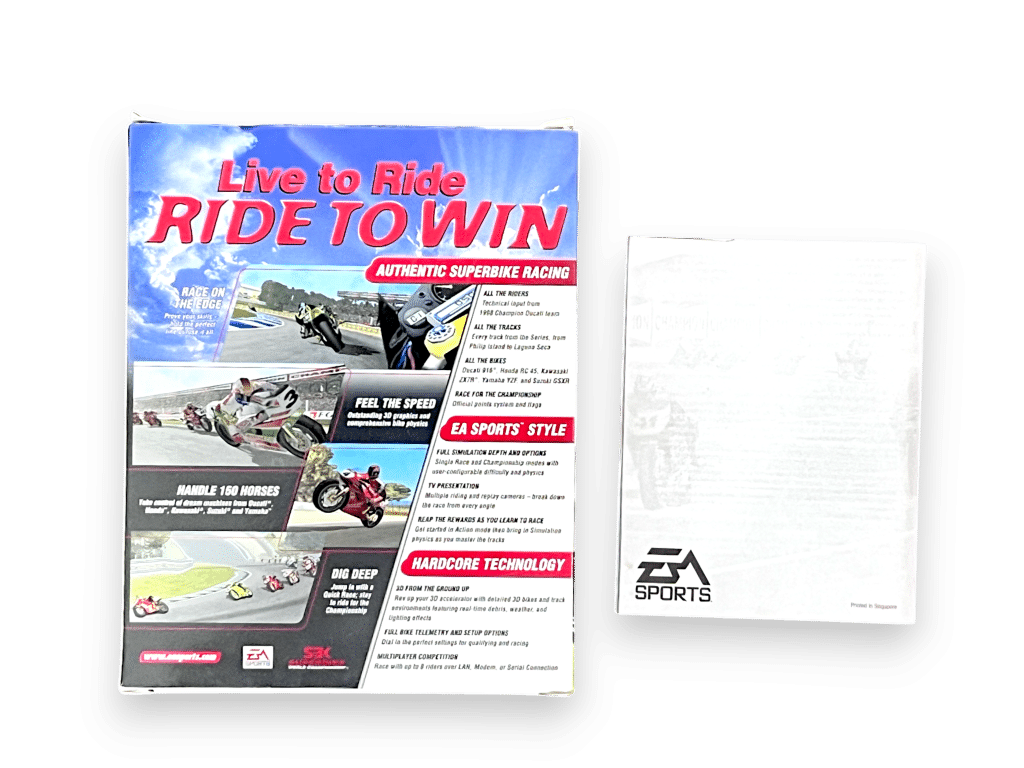 Superbike World Championship (PC) BOX BOX + MANUAL (NO DISC) - Image 3