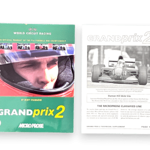Grand Prix 2 (PC) MANUAL + BOOKLET ONLY