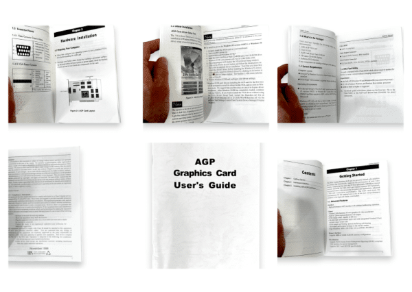 AGP Graphics Card User’s Guide (PC) MANUAL ONLY - Image 2