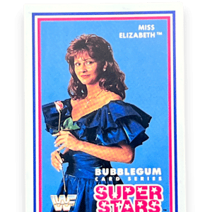 WWF Superstars of Wrestling 1989 SERIES 1 Card Miss Elizabeth