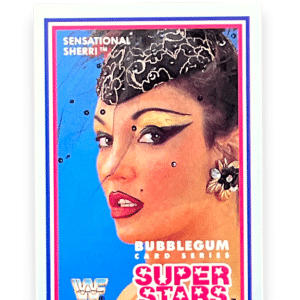 WWF Superstars of Wrestling 1989 SERIES 1 Card Sensational Sherri