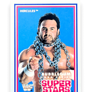 WWF Superstars of Wrestling 1989 SERIES 1 Card Hercules