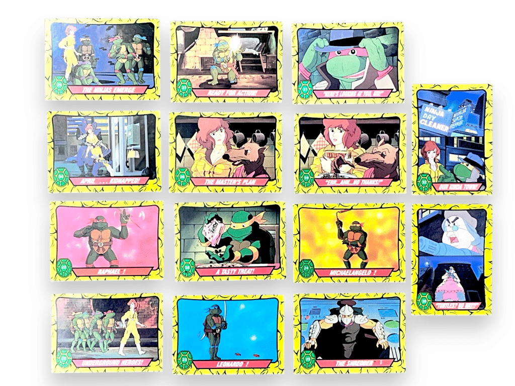 Teenage Mutant Ninja Turtles 1989 Topps Card Collection (Mixed Lot)