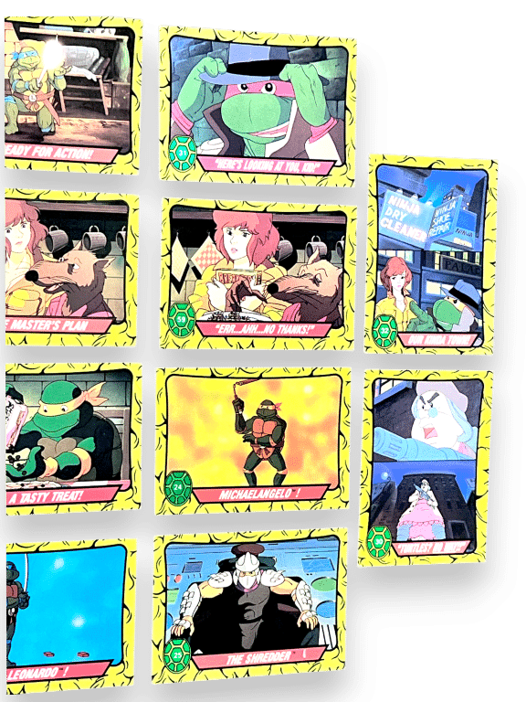 Teenage Mutant Ninja Turtles 1989 Topps Card Collection (Mixed Lot) - Image 3