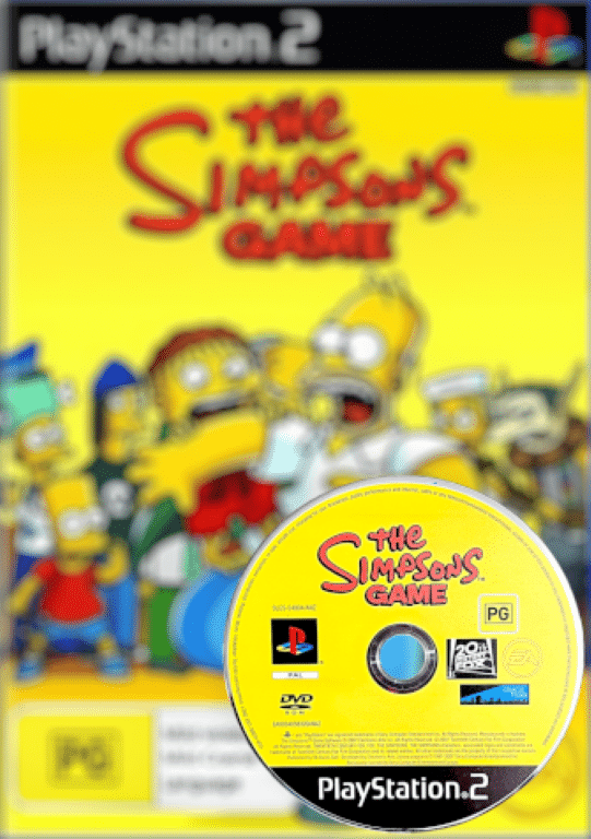 The SIMPSONS Game (PS2) *GAME ONLY*