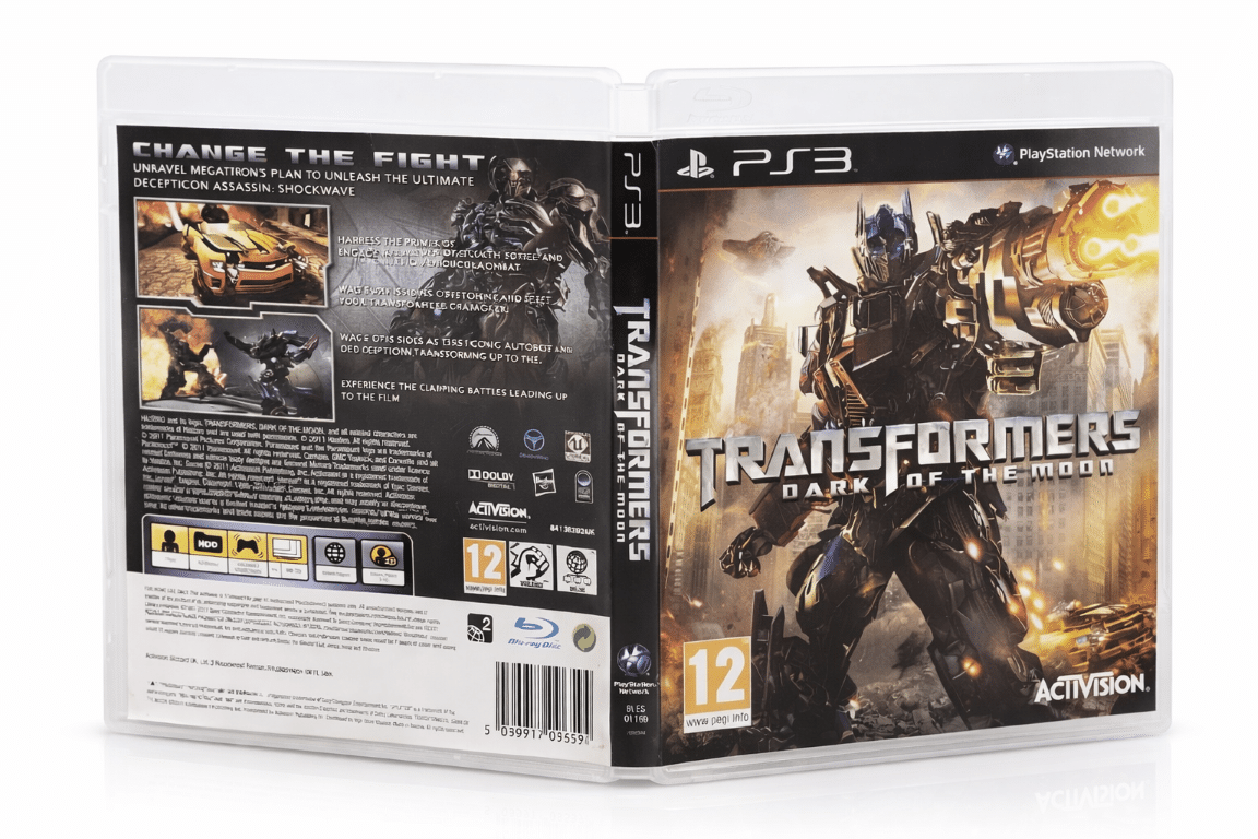 TRANSFORMERS: Dark of the Moon (PS3 UK PRINT) *EXCELLENT & COMPLETE* - Image 2