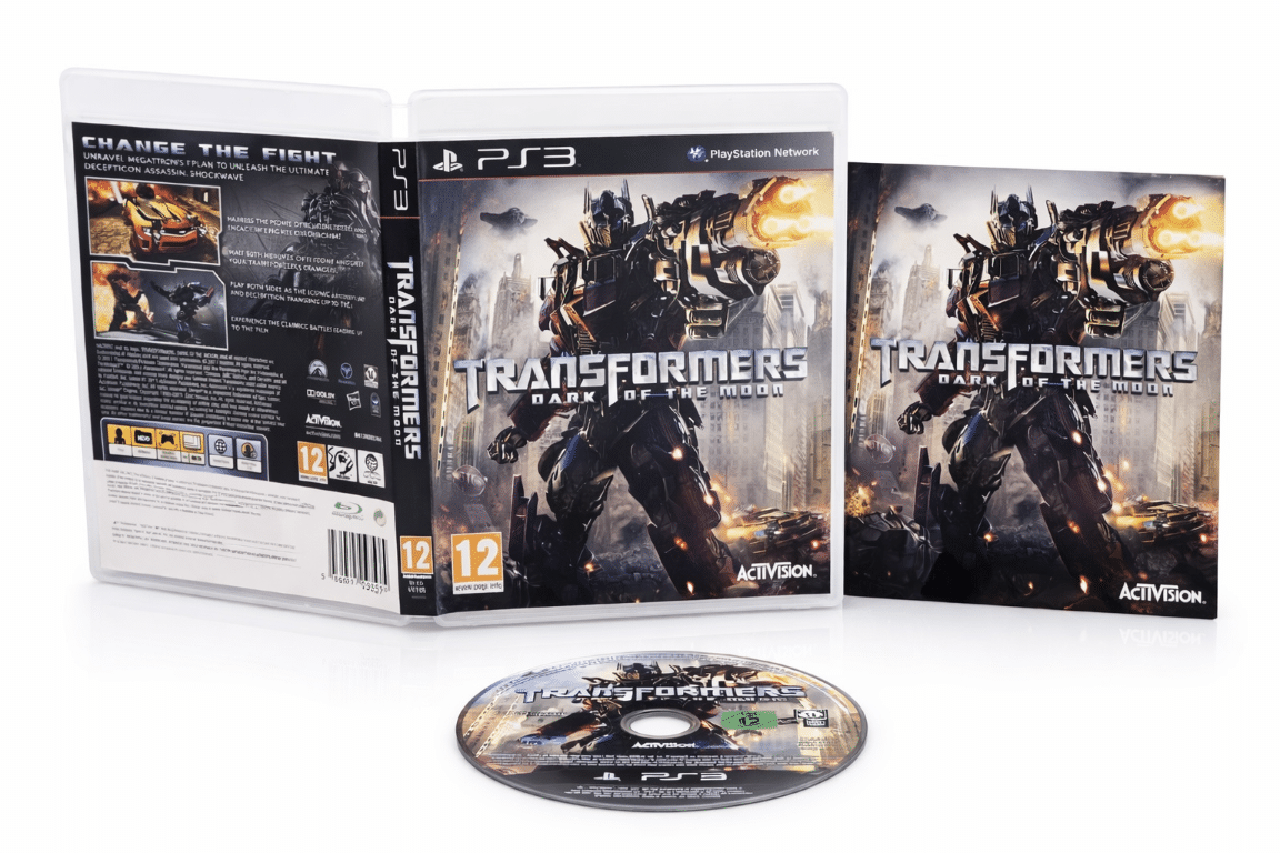 TRANSFORMERS: Dark of the Moon (PS3 UK PRINT) *EXCELLENT & COMPLETE*