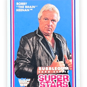 WWF Superstars of Wrestling 1989 SERIES 1 Card Bobby Heenan