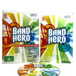 BAND HERO (Wii) *MINT COMPLETE*