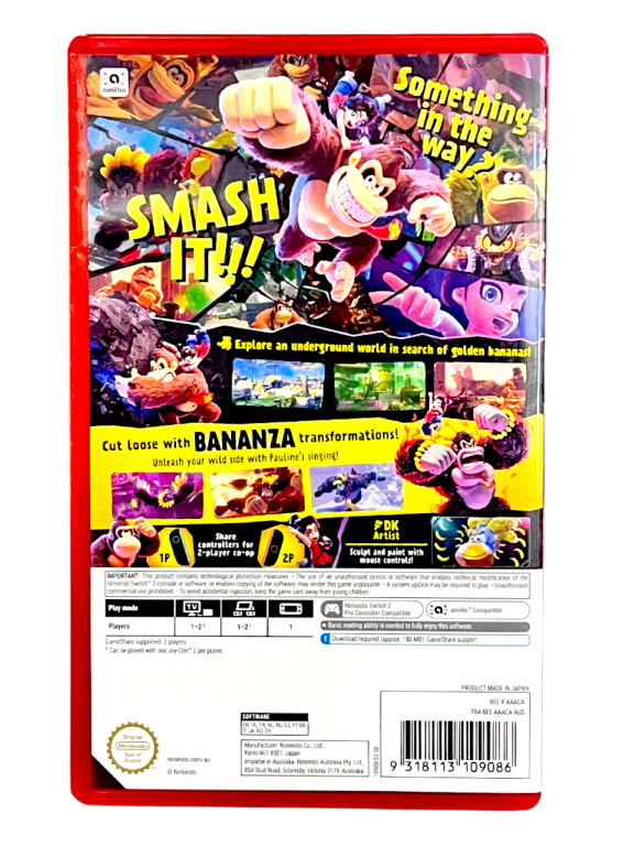Donkey Kong Bananza (Switch 2) NEW - Image 2