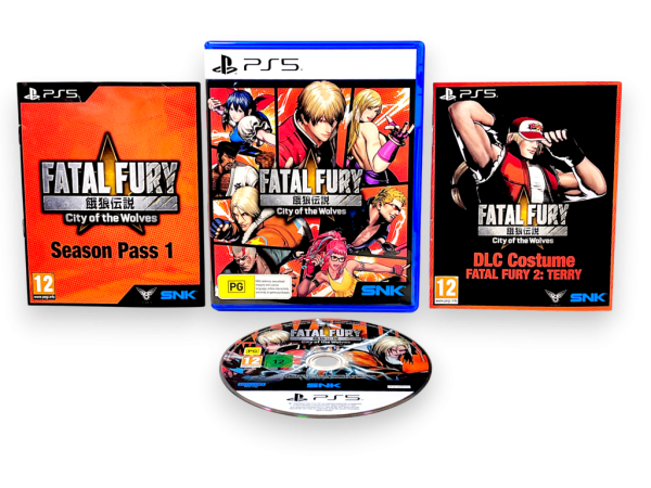 Fatal Fury: City of the Wolves (PS5) *MINT COMPLETE*