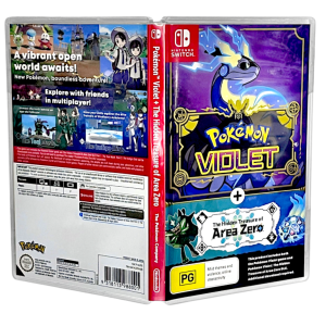 Pokemon Violet + The Hidden Treasure of Area Zero (Switch) NO CART