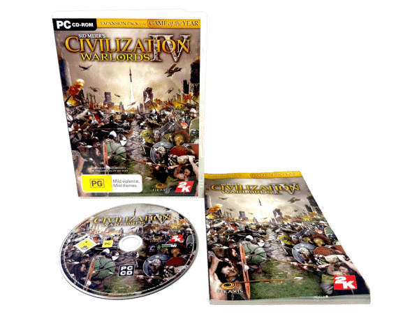 Civilization IV: Warlords (PC CD‑ROM - Expansion Pack) - Appleby Games