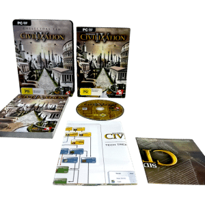 Sid Meier’s Civilization IV Collector’s Steelbook (PC) STEEL TIN EDITION