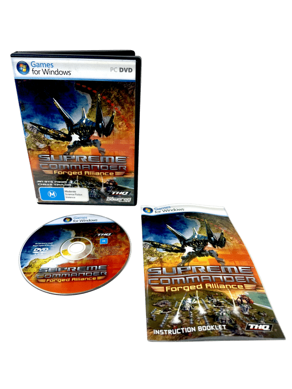 Supreme Commander: Forged Alliance (PC DVD - Complete)