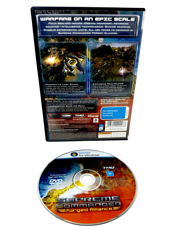 Supreme Commander: Forged Alliance (PC DVD - Complete) - Image 2