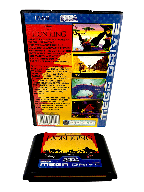Disney’s The Lion King (Sega Mega Drive) *EXCELLENT & COMPLETE* - Image 2