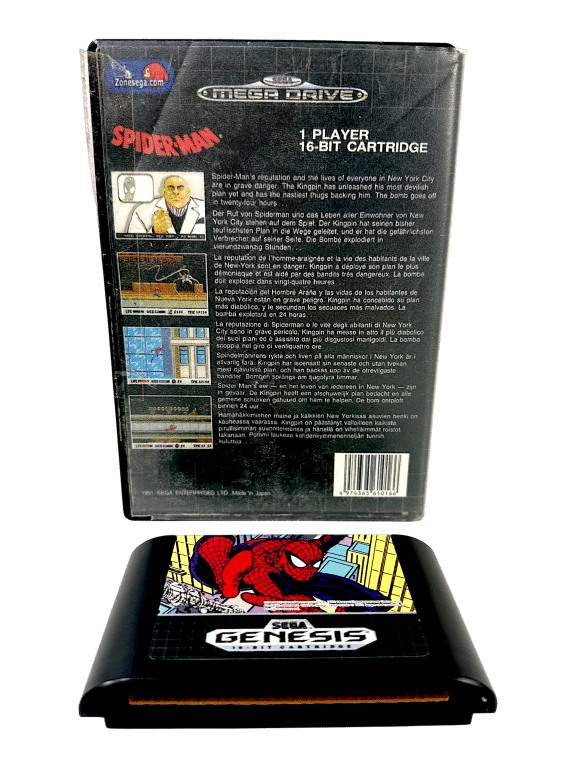 Spider-Man (Sega Mega Drive) *EXCELLENT & COMPLETE* - Image 2