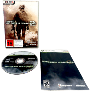 Call of Duty: Modern Warfare 2 (Xbox 360 Limited Edition) inside PC case