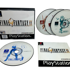 Final Fantasy IX (PS1 PAL, 4 Discs) *EXCELLENT & COMPLETE*