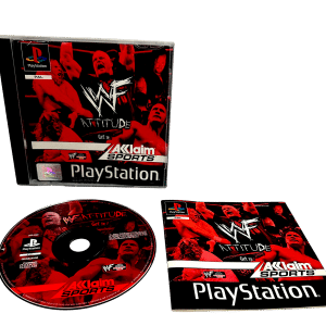 WWF Attitude (PS1) *EXCELLENT & COMPLETE*