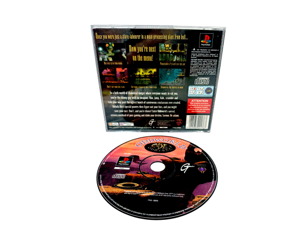 Oddworld: Abe’s Oddysee (PS1) *EXCELLENT & COMPLETE* - Image 2