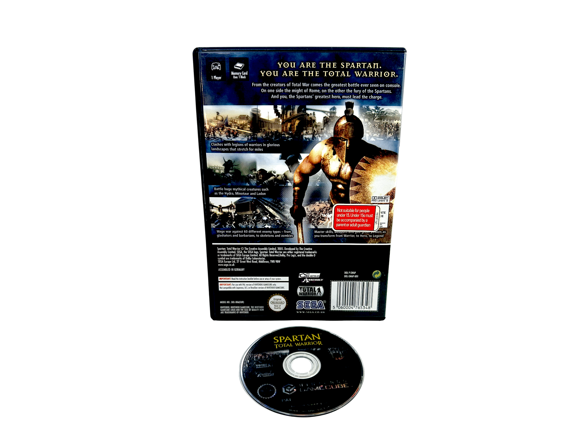 Spartan: Total Warrior (Nintendo GameCube - PAL) - Image 2