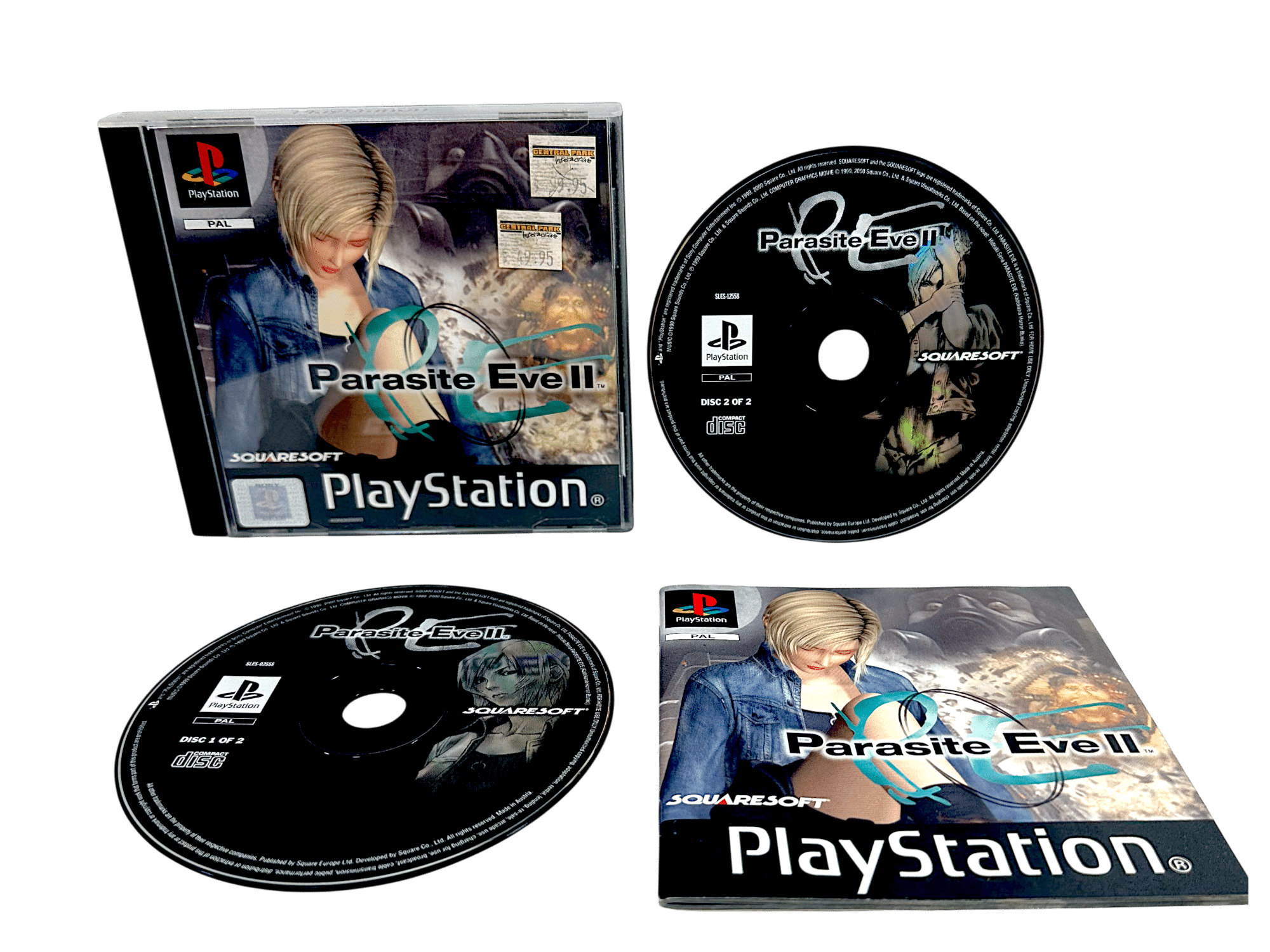 Parasite Eve II (PlayStation - PAL, 2 Discs)
